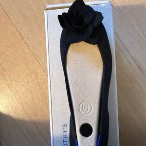 Rothy’s 6.5 Black Petal Flats Never worn